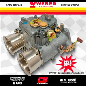 19700.001 Weber DCOE/SP Carburetor (R/H) - 55mm