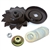 2163 Alternator Pulley With Cooling Fins - Complete Kit