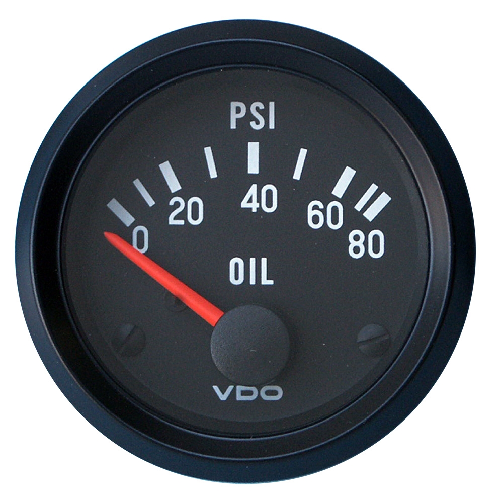 Electric oil shop pressure gauge