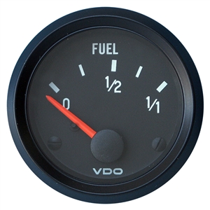 2333 VDO Cockpit Black - 2 1/16" Cockpit Electric Fuel Gauge