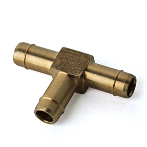 3942 Brass Fuel Tee - 5mm