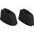 5807 Sunvisor Mounts - 65-67 Black (pair)