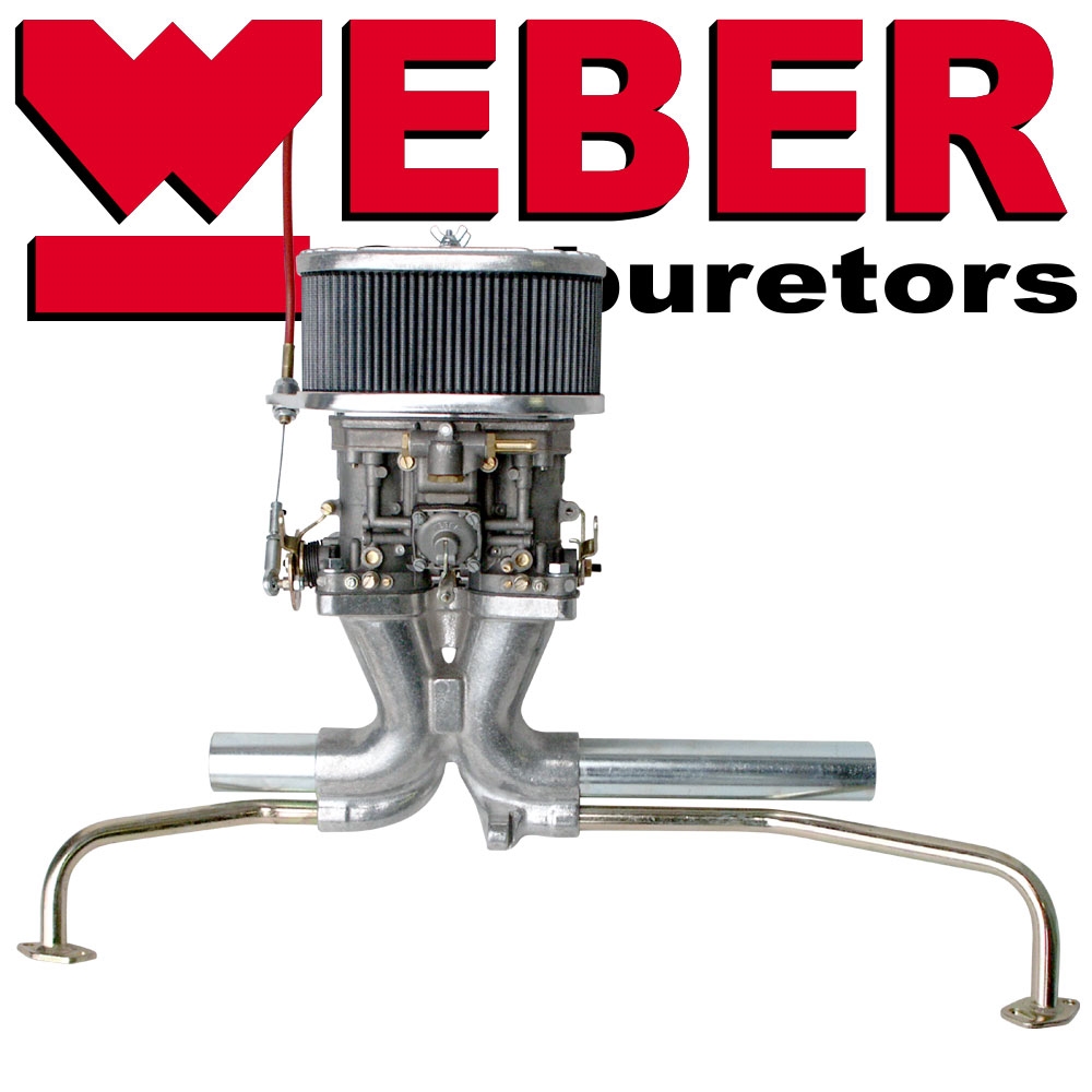 6408 Single Weber 40 IDF Low Profile Kit