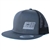 7968 CB Performance Charcoal-Black Mesh Hat (Flat Bill)