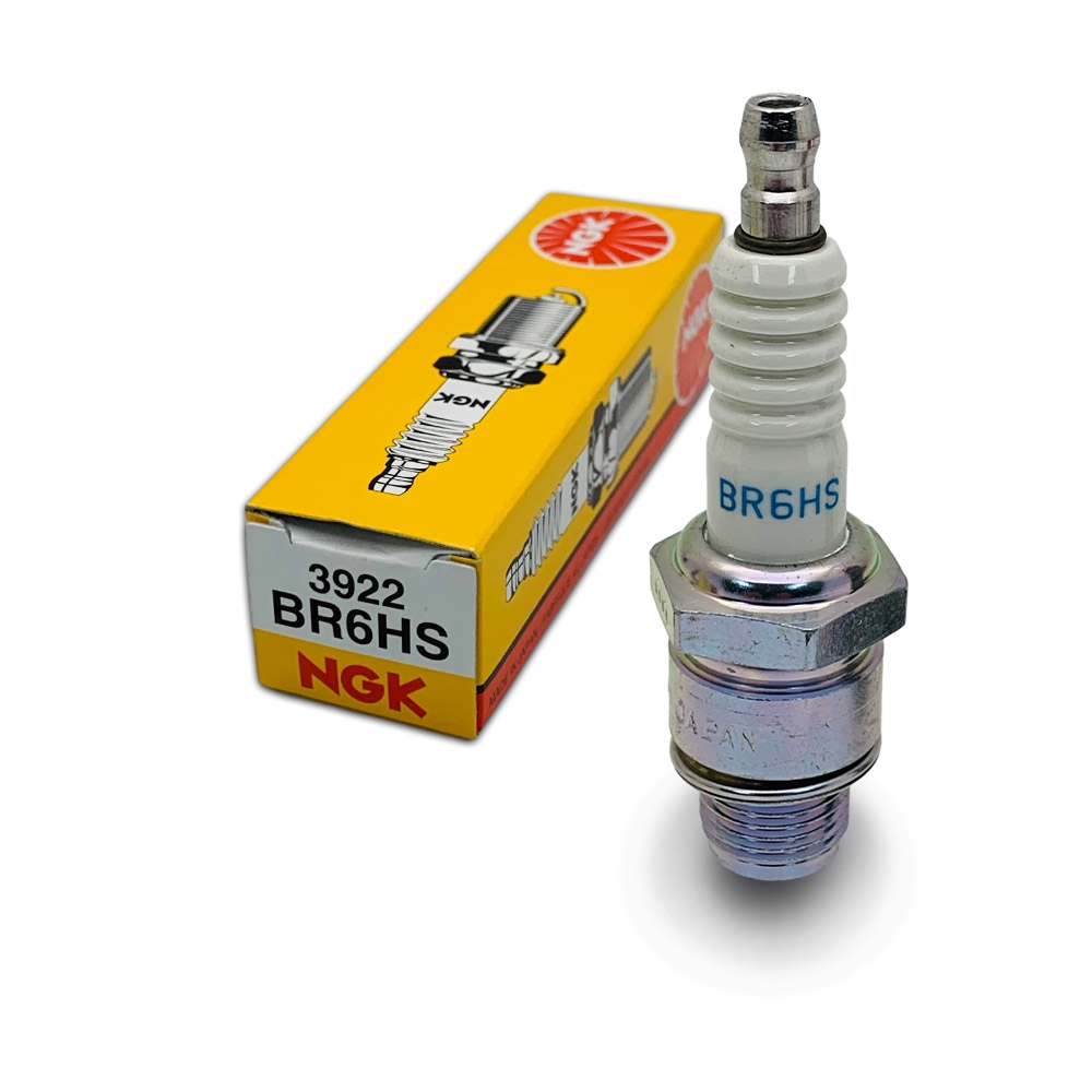 BR6HS Spark Plugs NGK Performance Replacement for Bosch W7AC Standard Tip 14mm 1 2 Inch Reach